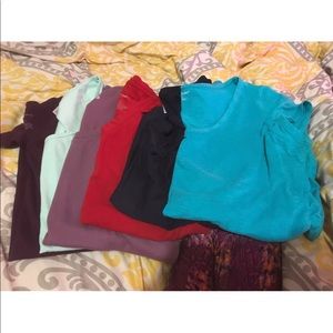 6 maternity tops size L